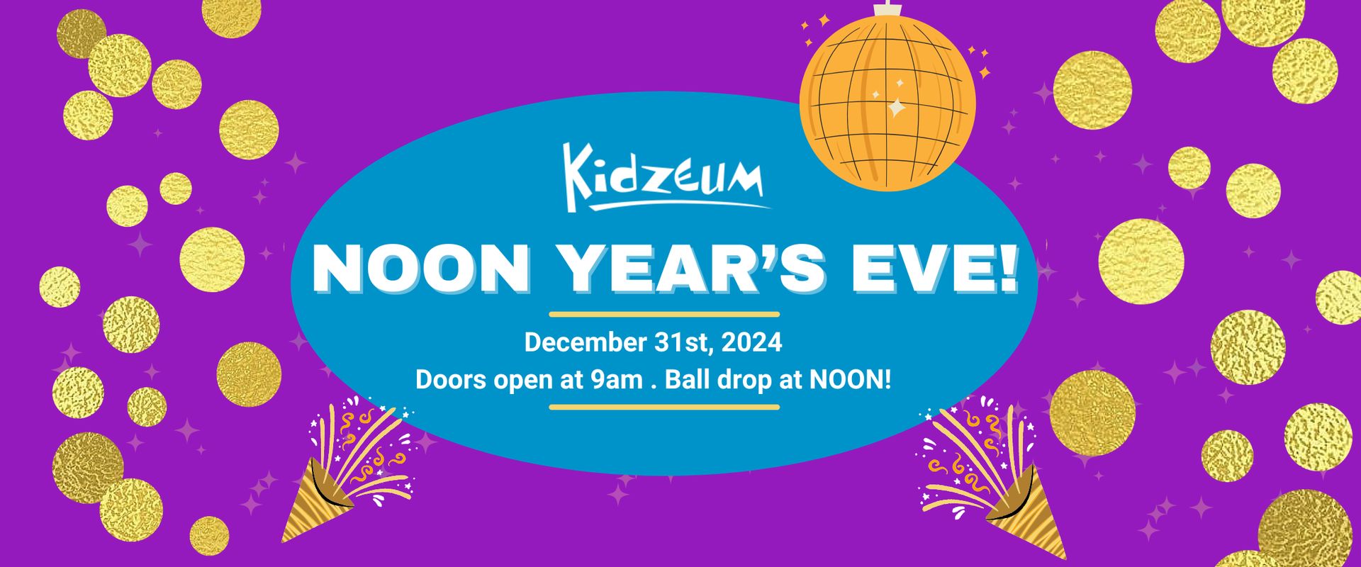 Noon Year's at Kidzeum!