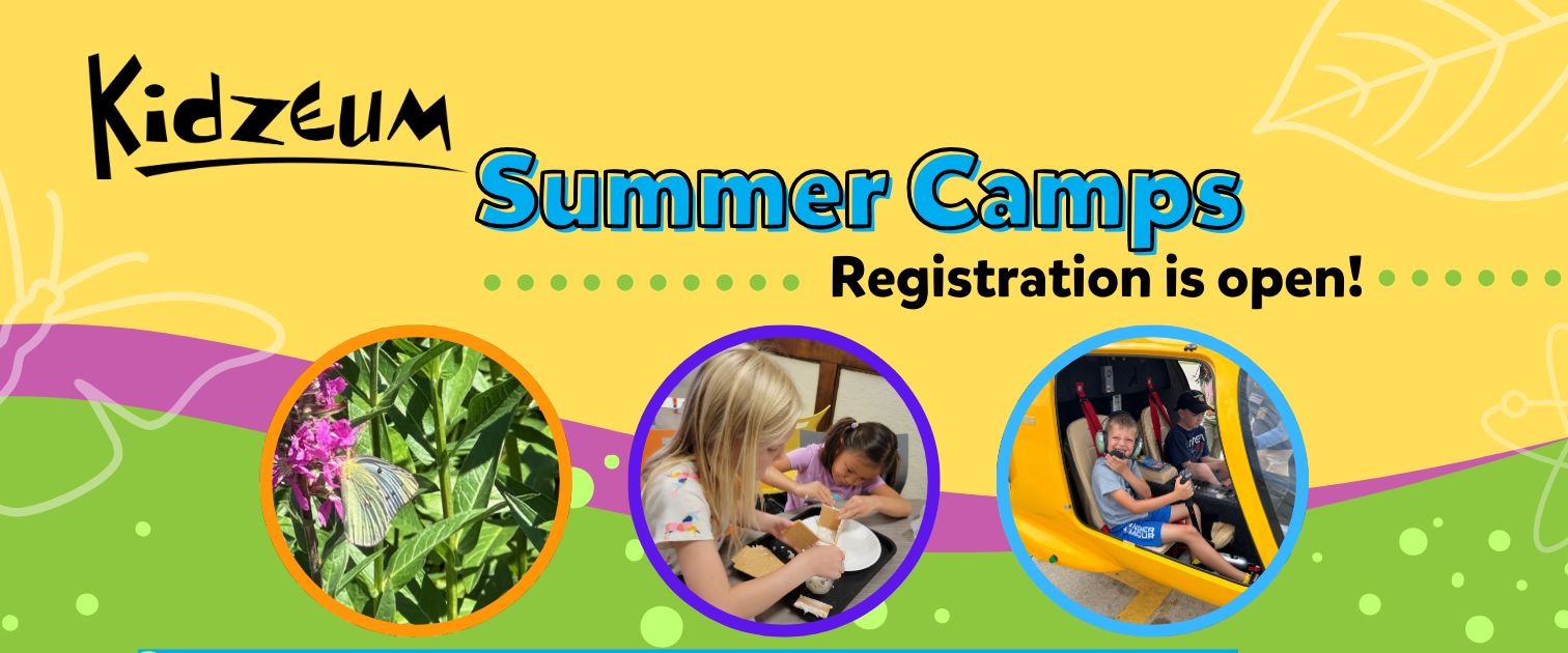 Register today for Kidzeum Summer Camps!