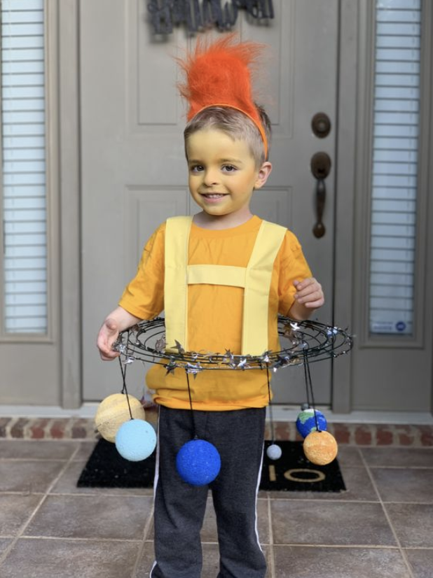 planets stars solar system costume